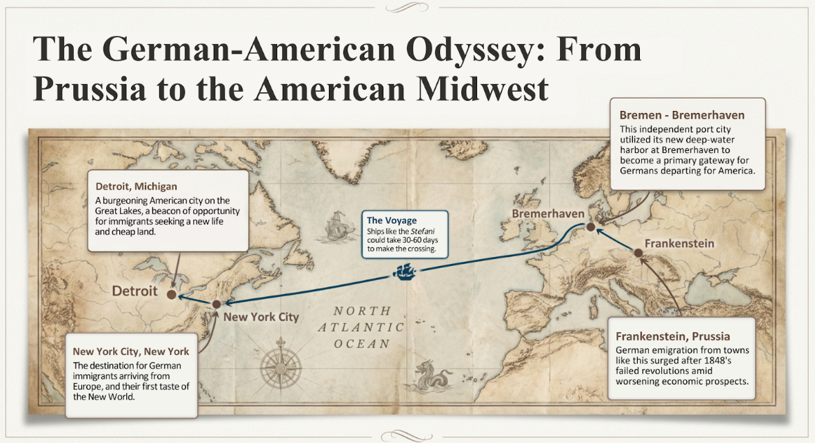The German-American Odyssey: From Prussia to the American Midwest